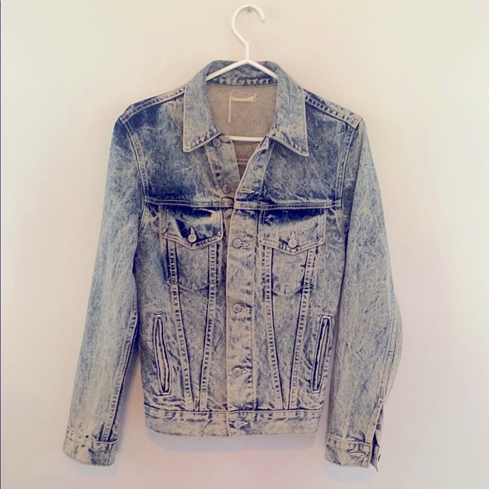 Y2K John Galt California Vintage Acid Wash Jean/Denim Jacket.
